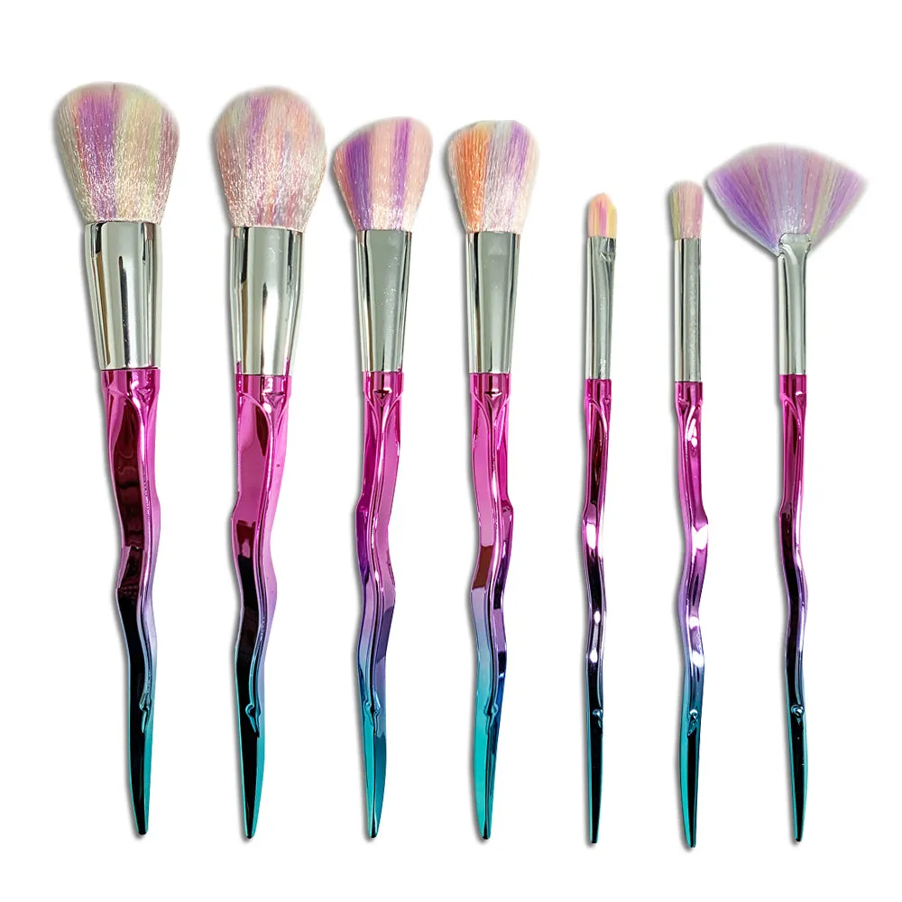 7pc Twist Makeup Brush Set