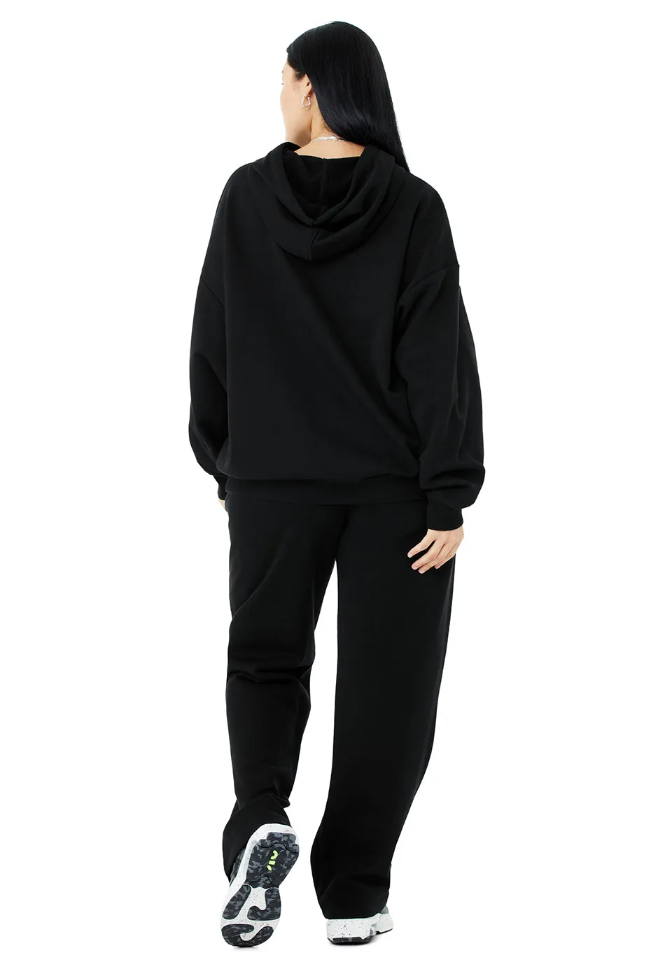 Accolade Hoodie & Accolade Straight Leg Sweatpant Set - Black