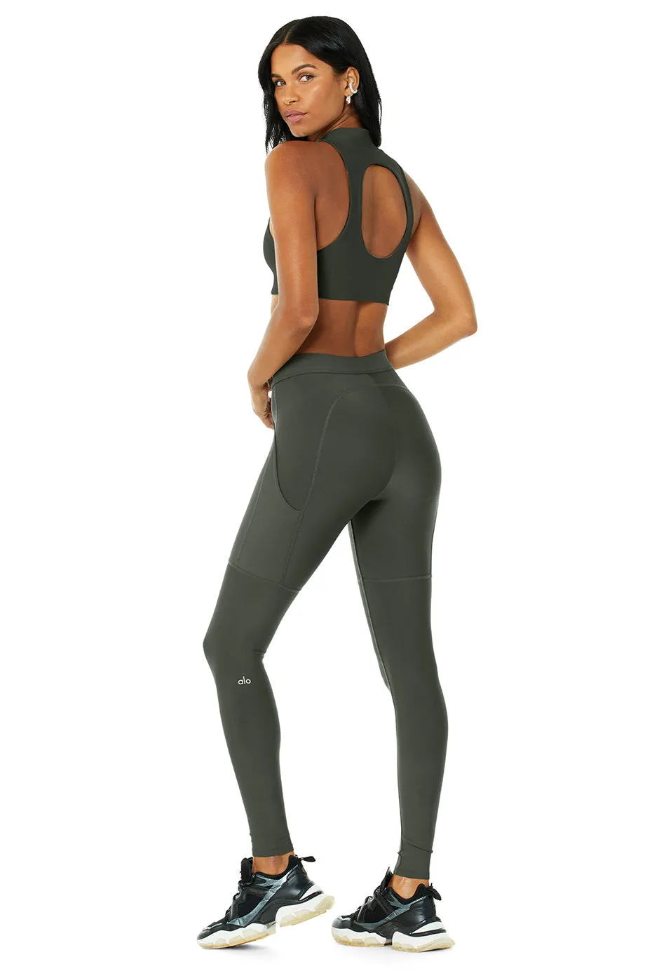 Airlift Fuse Bra Tank & High-Waist 4 Pocket Utility Legging Set