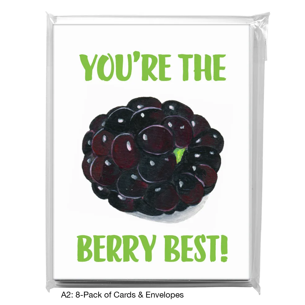 Blackberry, Greeting Card (8633E)