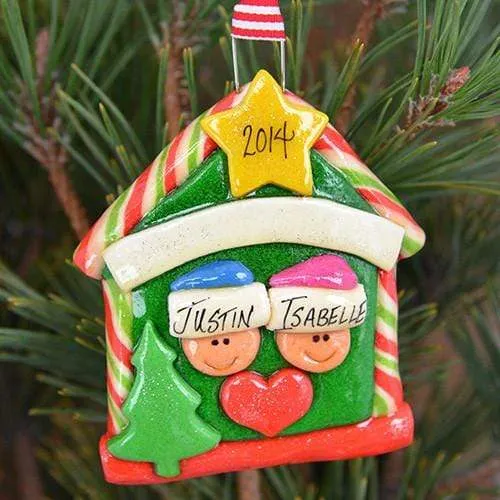 Candy House Christmas Ornament