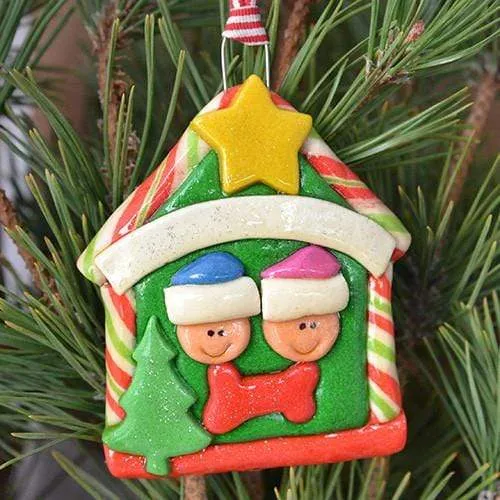 Candy House Christmas Ornament