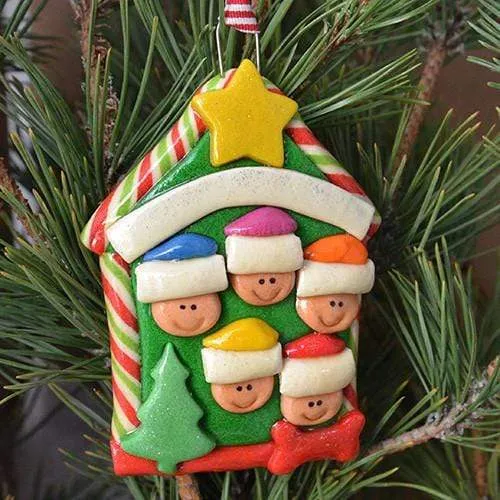 Candy House Christmas Ornament