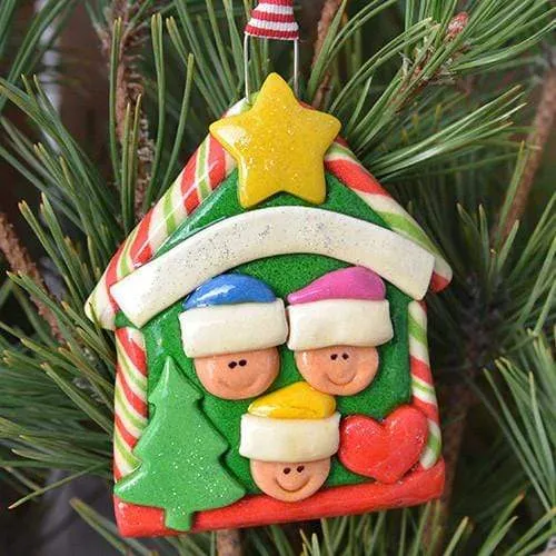 Candy House Christmas Ornament