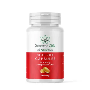 CBD Gel Capsules 3600mg