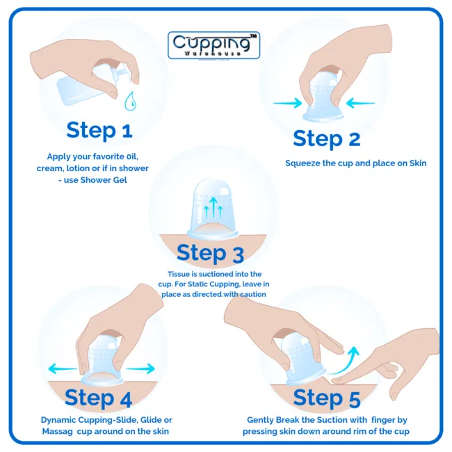 COMBO 9- Combo- Professional Harder Silicone Cupping Set - Supreme6065/GRIP6570- US,CA,MX,BR,AU,UK