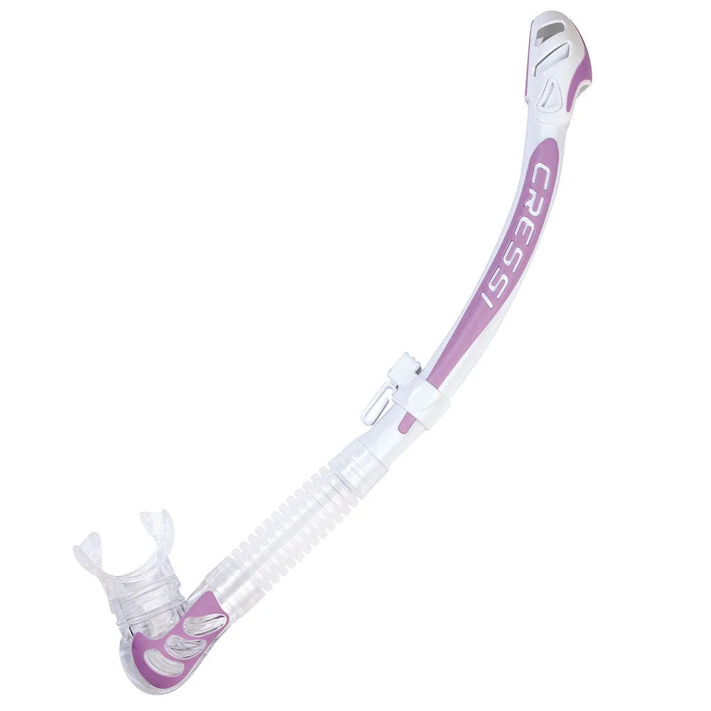 Cressi Beta Semi Dry Adult Size Snorkel