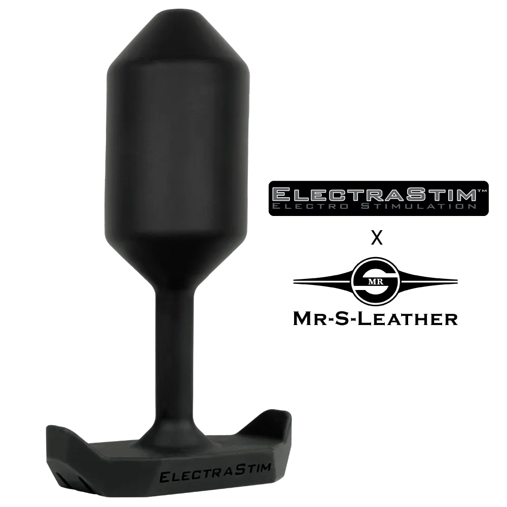 ElectraStim x Mr. S Leather - World's Most Comfortable Silicone Electro Butt Plug