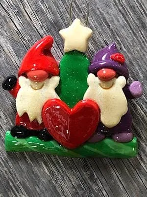 Gnome Family Christmas Ornament