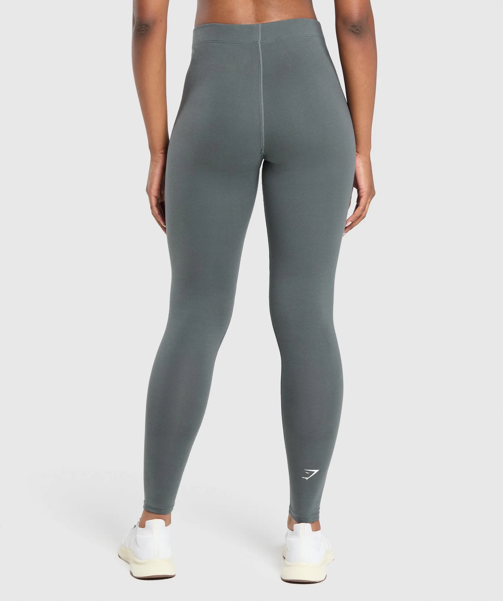 Gymshark Cotton Leggings - Strong Grey