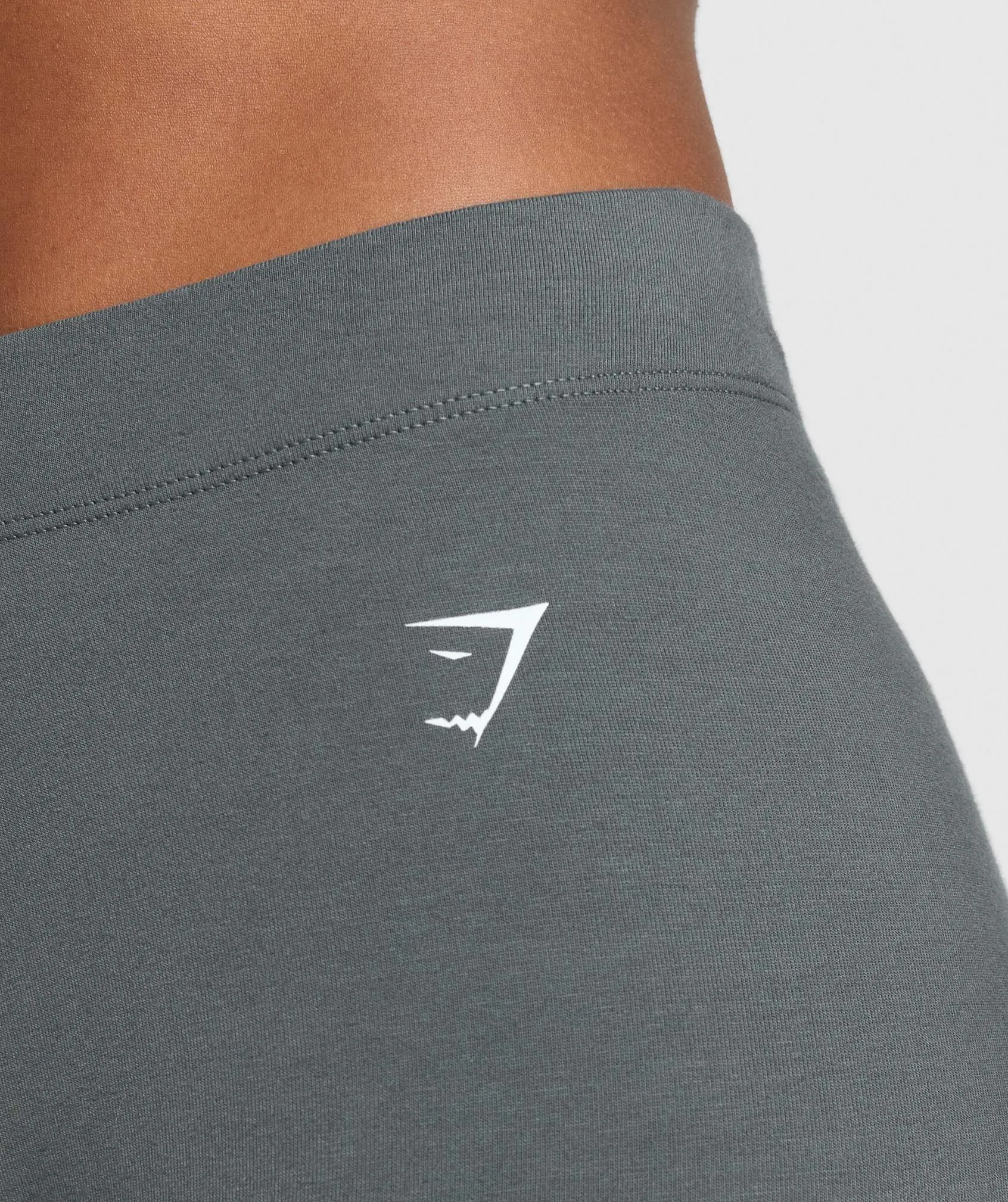 Gymshark Cotton Leggings - Strong Grey