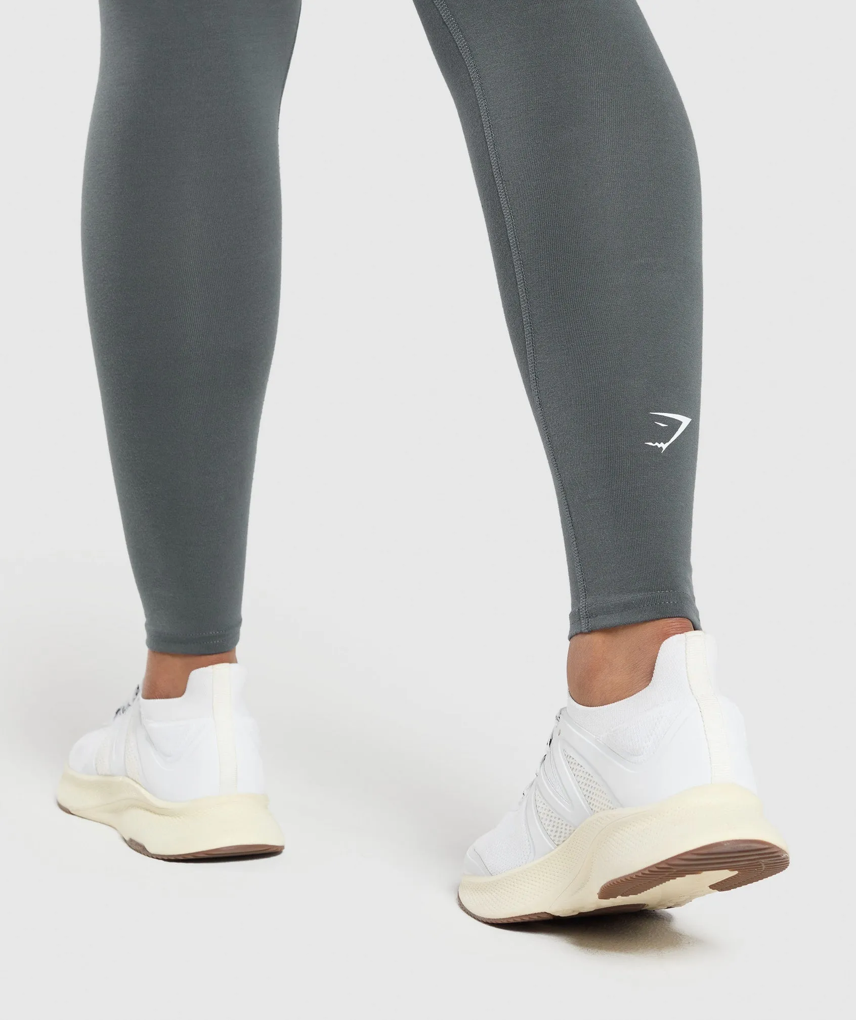 Gymshark Cotton Leggings - Strong Grey