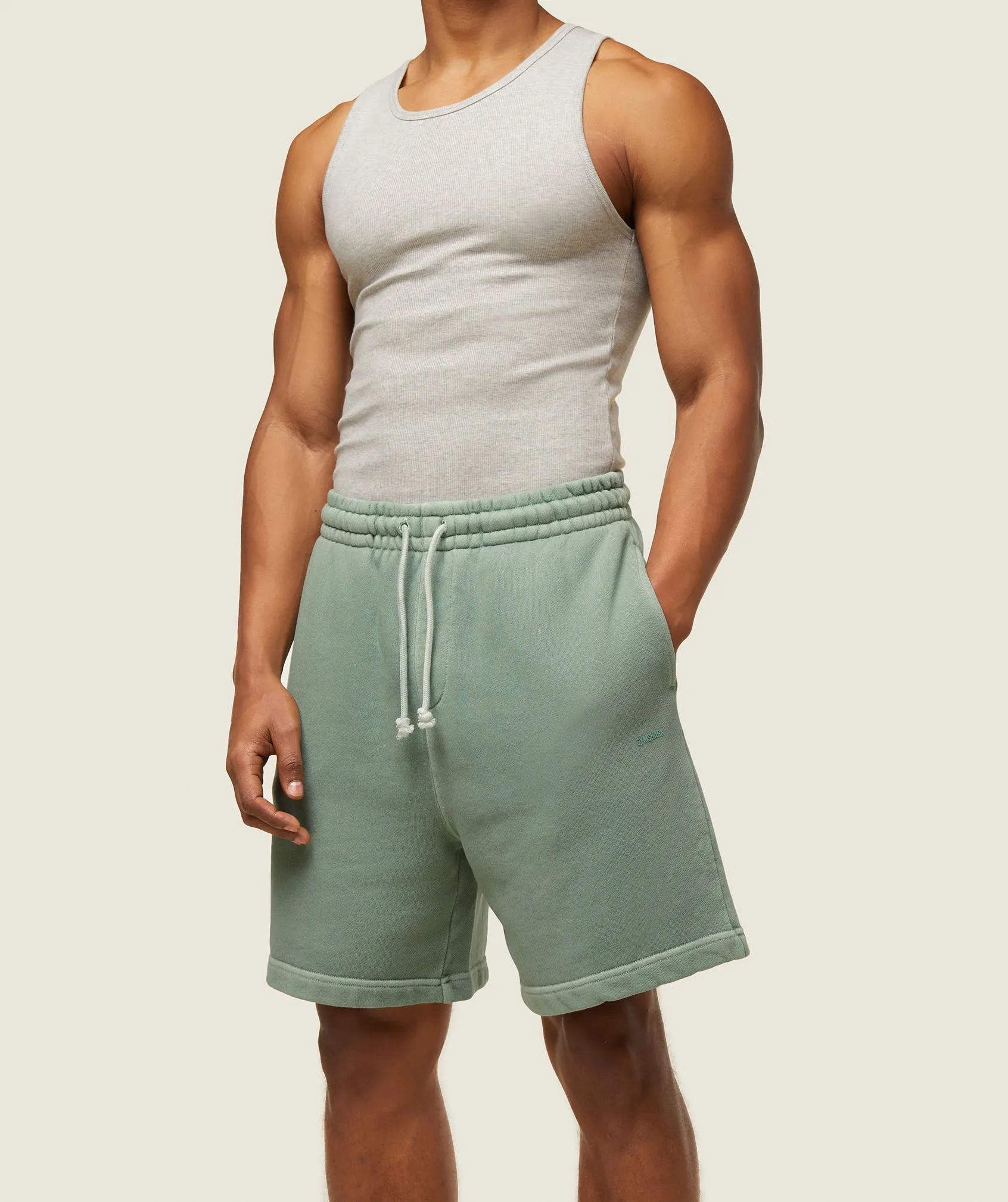 Gymshark everywear Sweat Shorts - Dollar Green