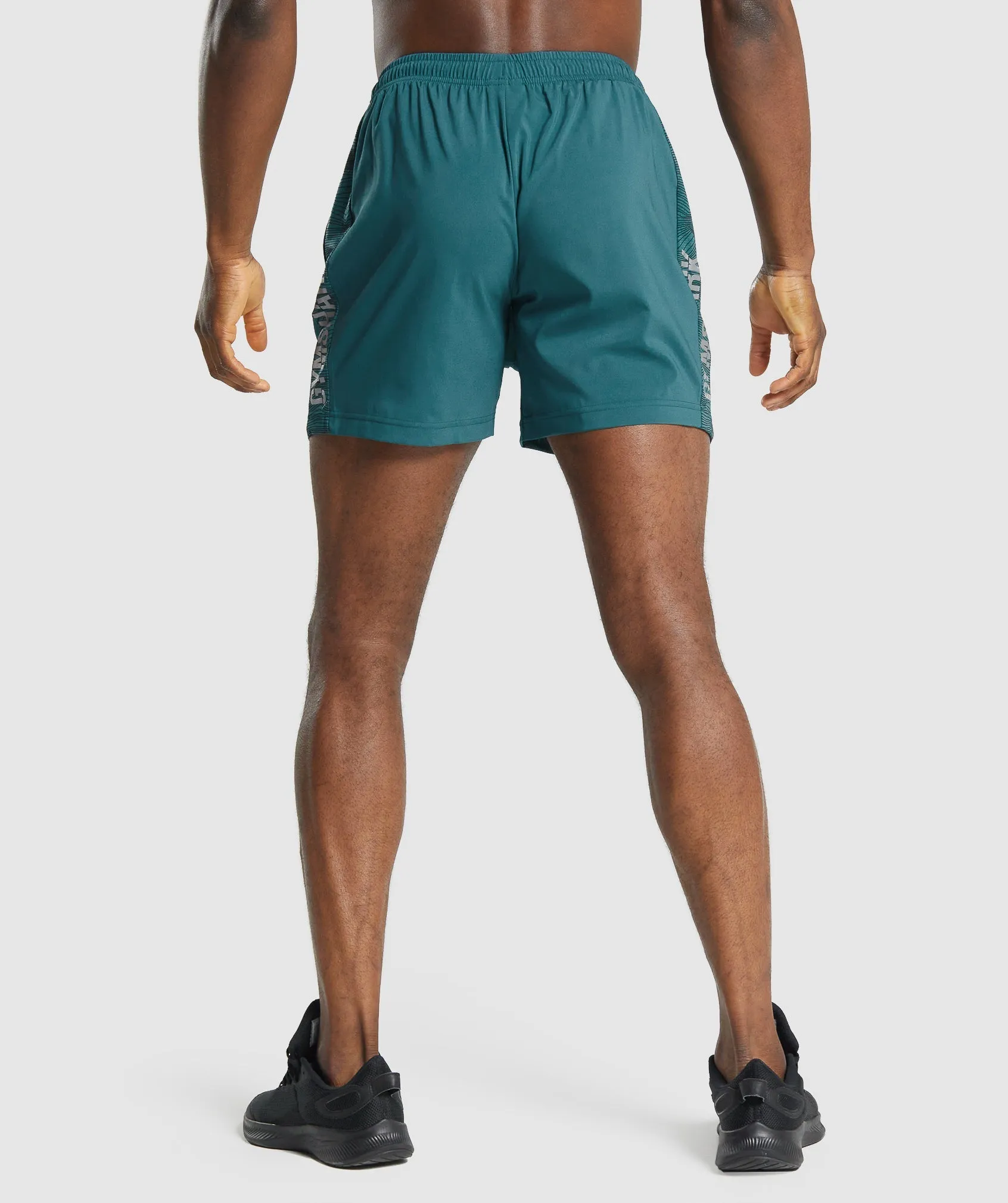 Gymshark Graphic Sport Shorts - Teal