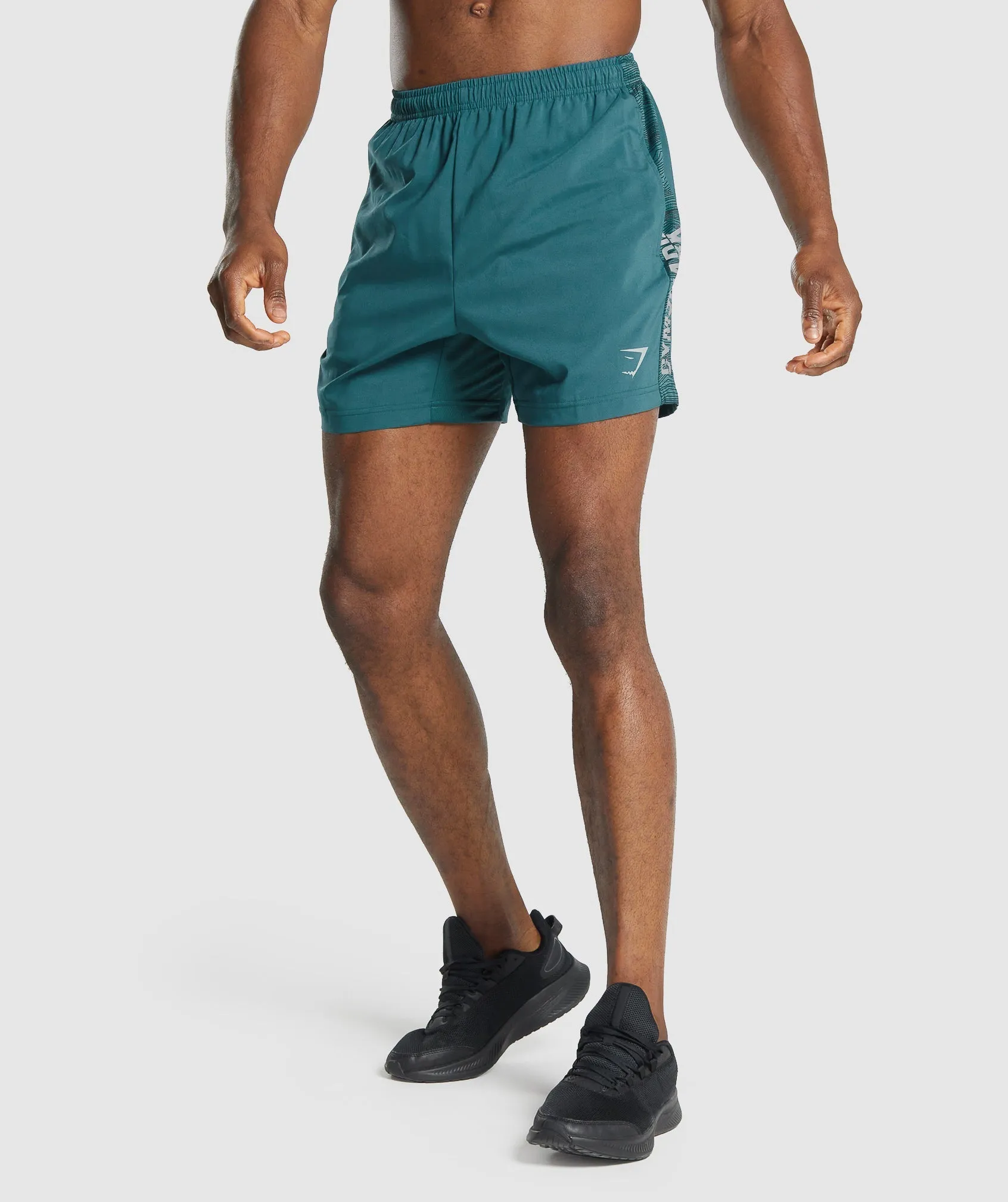 Gymshark Graphic Sport Shorts - Teal