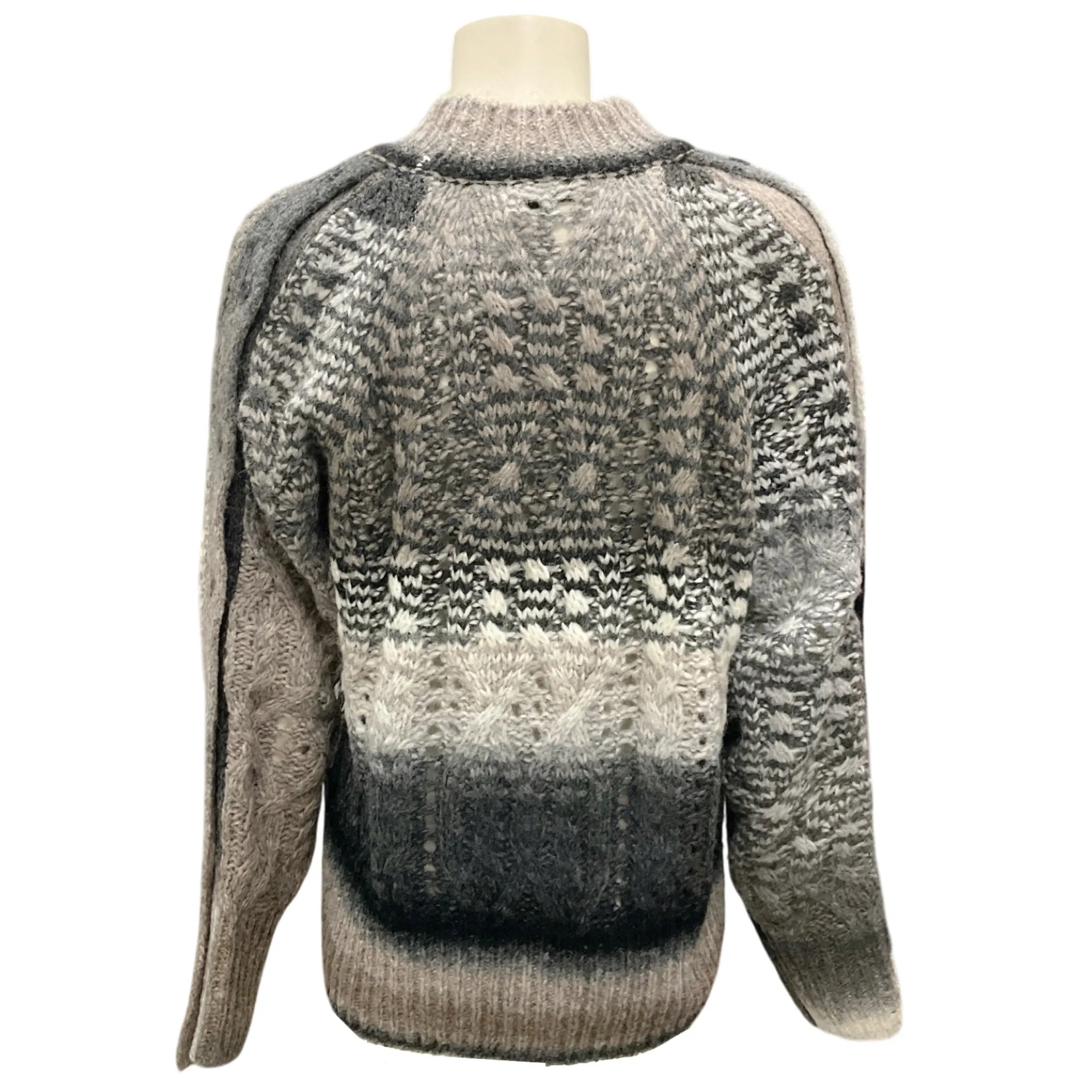 Jonathan Simkhai Shadow Multi Wool Knit Lula Sweater