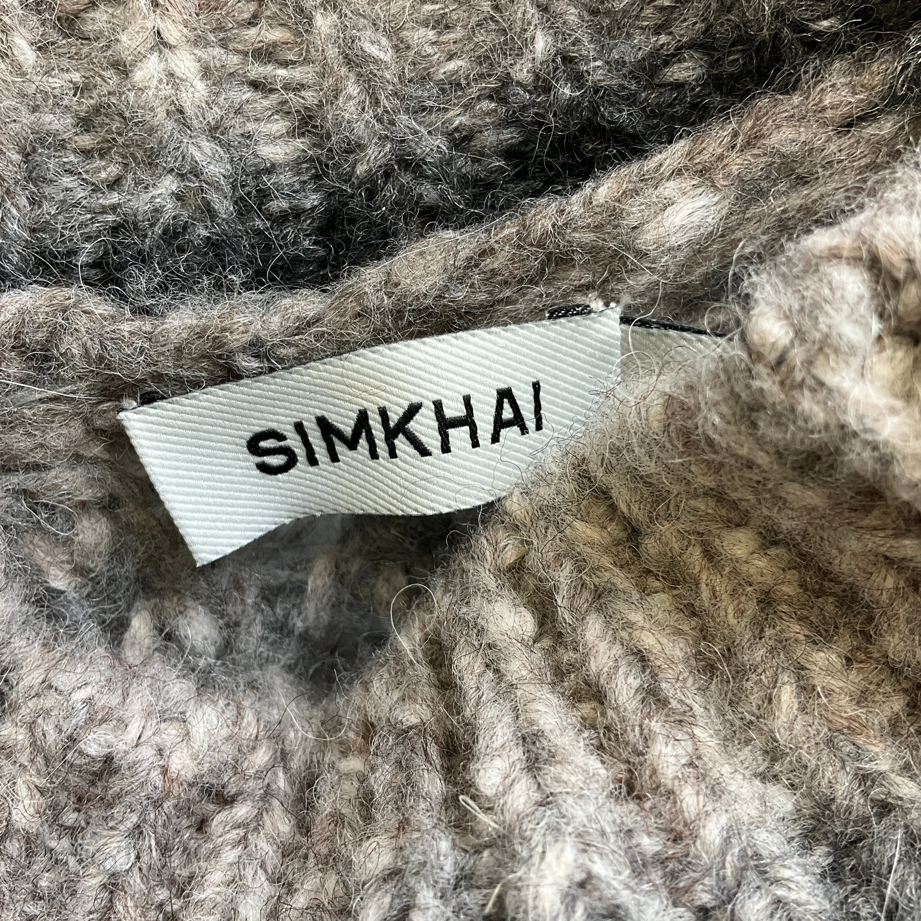 Jonathan Simkhai Shadow Multi Wool Knit Lula Sweater