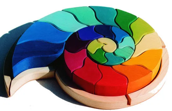 Large Ammonite Snail Puzzle