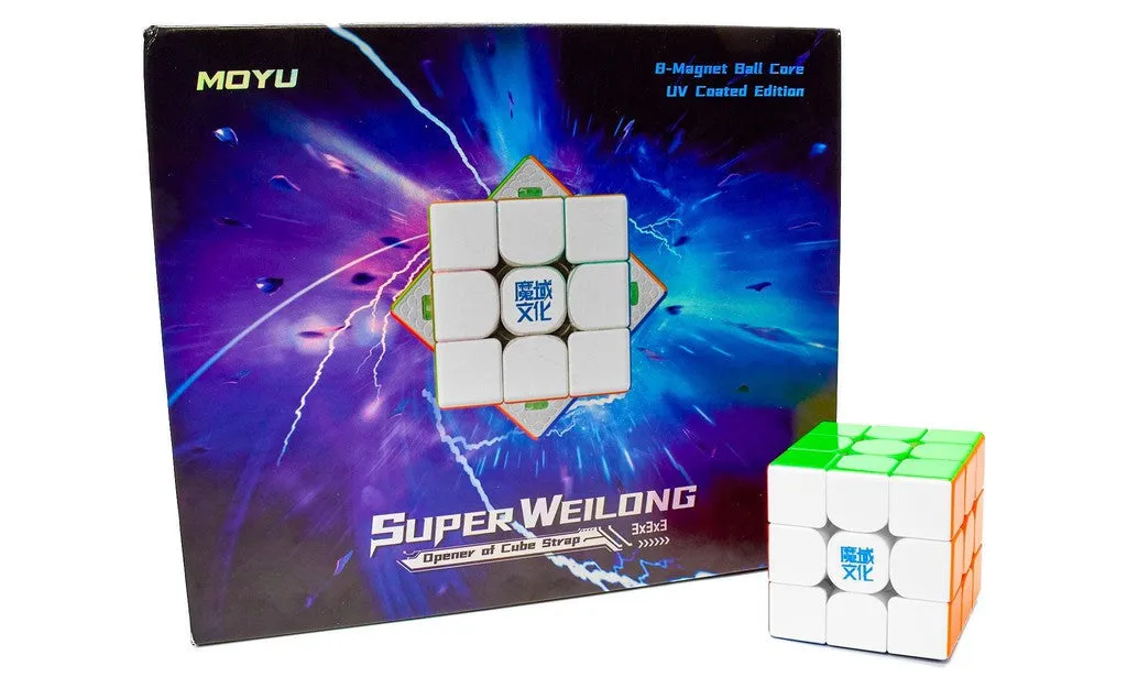 MoYu Super WeiLong 3x3 (Magnetic, 8-Magnet Ball-Core, UV Coated)