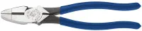 NE-Type Side Cutter Pliers, 9 1/4 in Length, 23/32 in Cut, Plastic-Dipped Handle