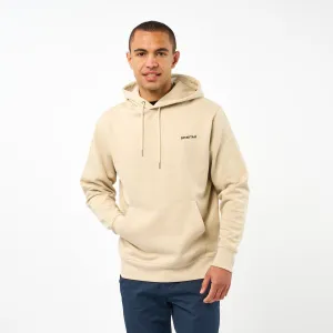 Omnitau Men's Muir Organic Cotton Medium Fit Hoodie - Dark Cream