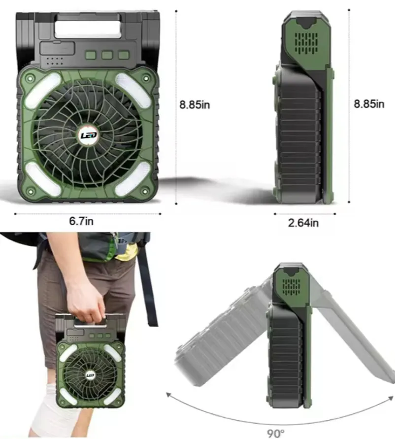 Portable Solar FAN #7055