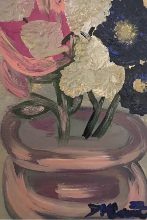 “Pretty Posies” Fine Art by Deanna Caroon