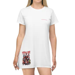 Princess Grace Thug Life  T-Shirt Dress for Casual Style