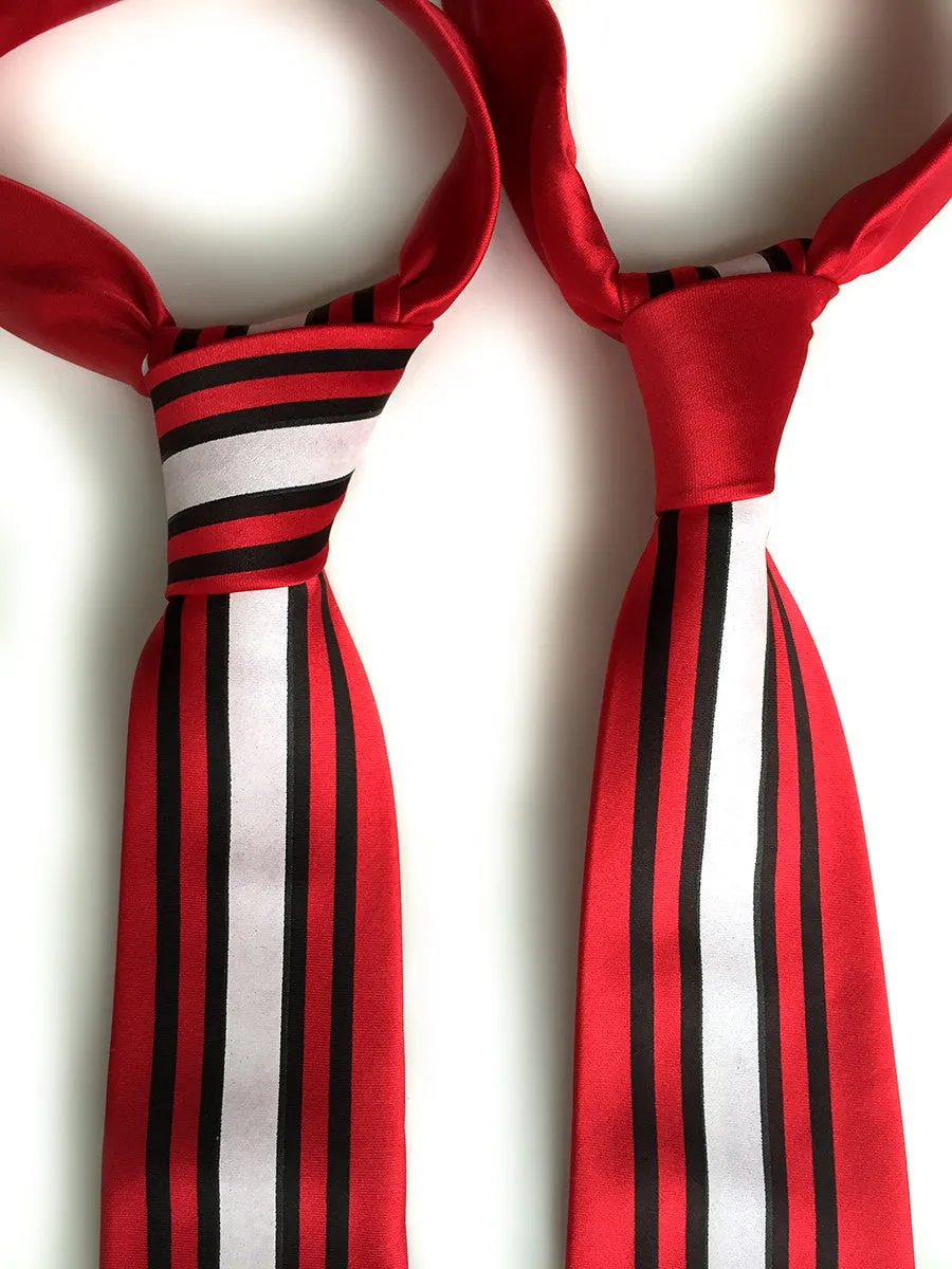 Racing Stripes: Scuderia Microfiber Necktie