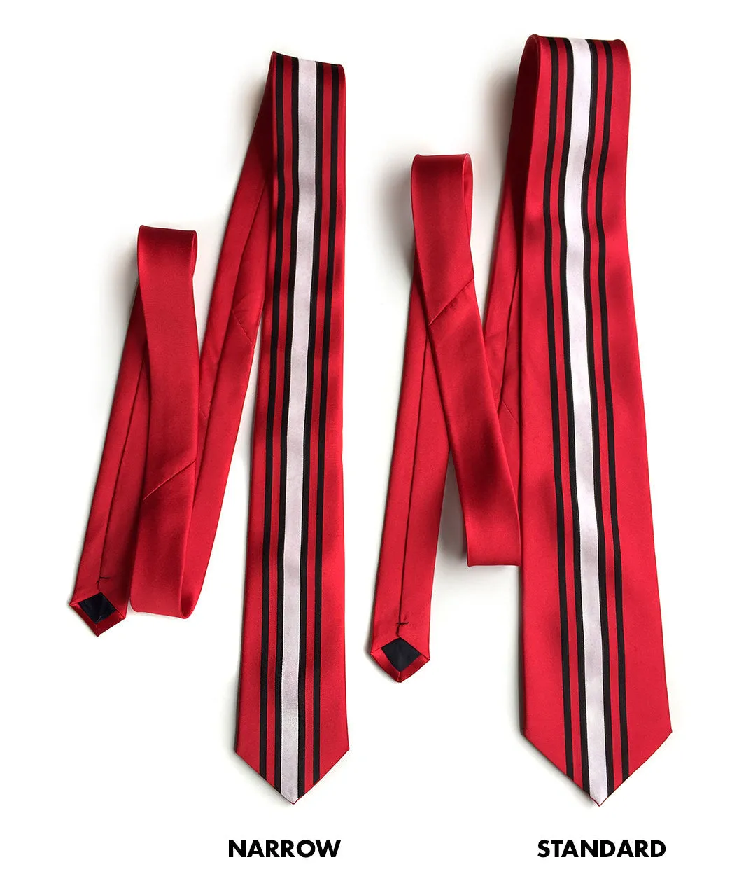 Racing Stripes: Scuderia Microfiber Necktie