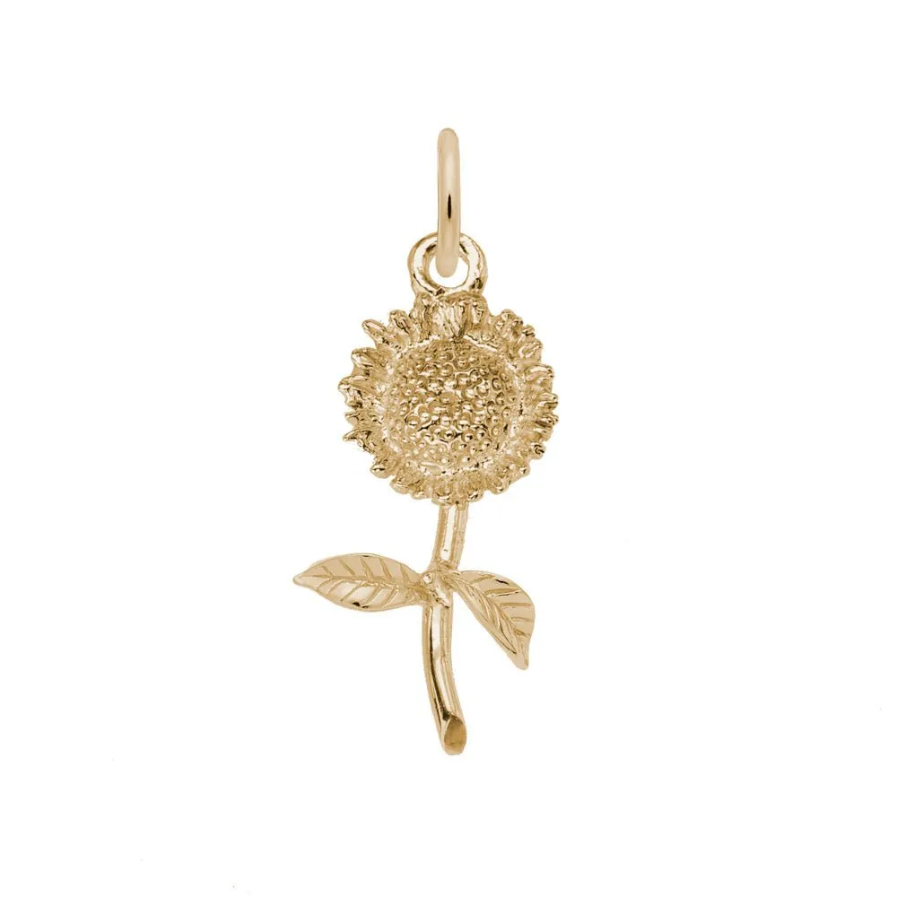 Rembrandt Charms - Small Sunflower Charm - 1980