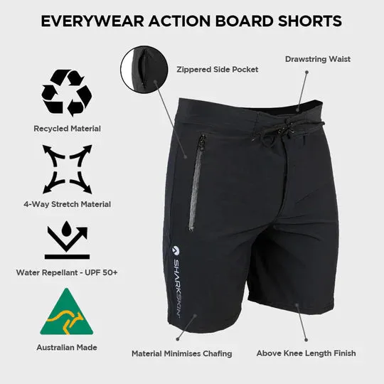 Sharkskin Everywear Action Board Shorts - Women