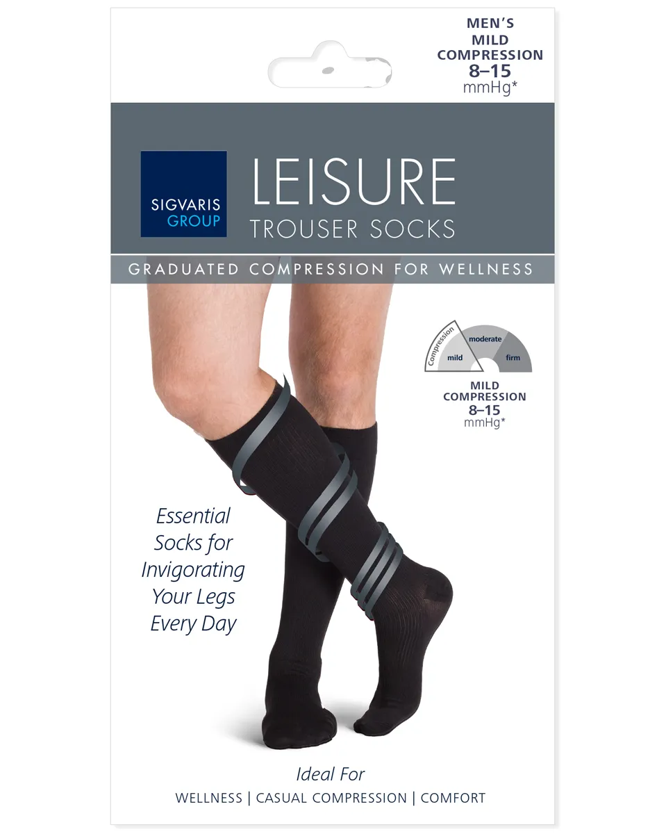 Sigvaris Men's 8-15 Leisure Trouser Calf