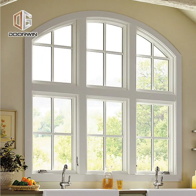 specialty shapes window-14 American style casement window with foldable crank handle