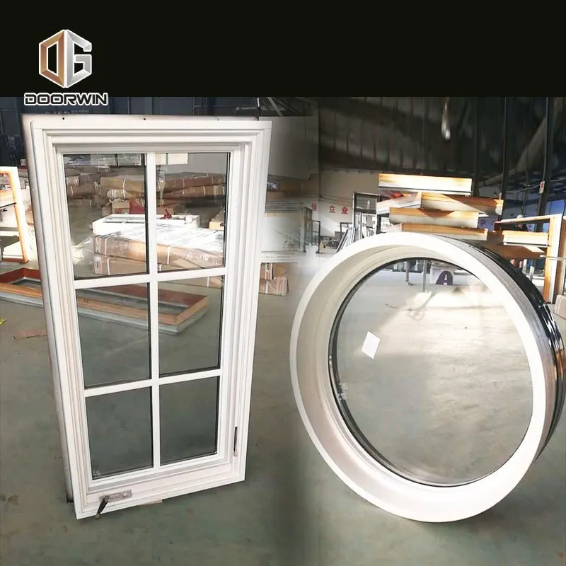 specialty shapes window-14 American style casement window with foldable crank handle