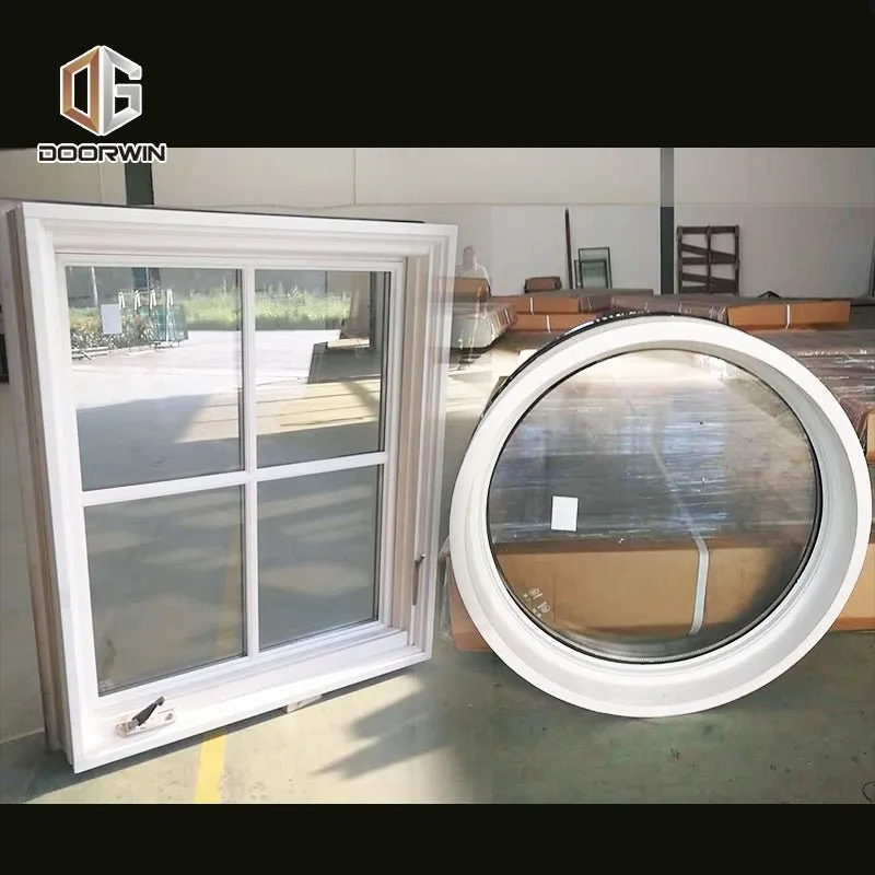 specialty shapes window-14 American style casement window with foldable crank handle