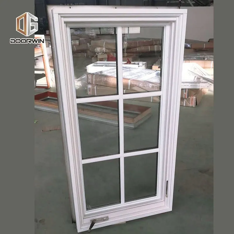 specialty shapes window-14 American style casement window with foldable crank handle