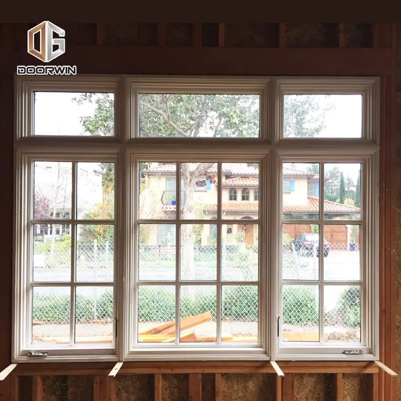 specialty shapes window-14 American style casement window with foldable crank handle