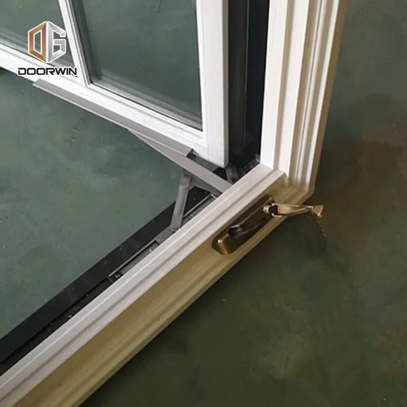 specialty shapes window-14 American style casement window with foldable crank handle