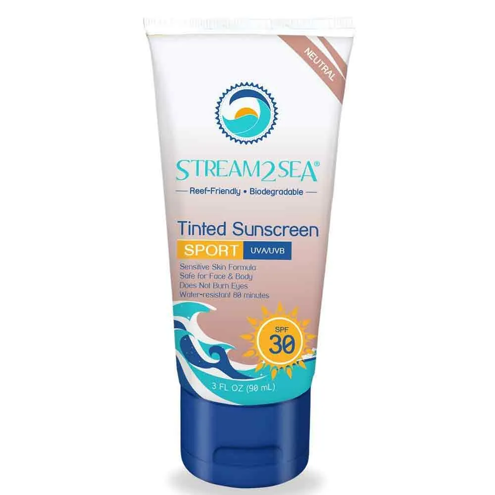 Stream2Sea Tinted Sunscreen 3oz