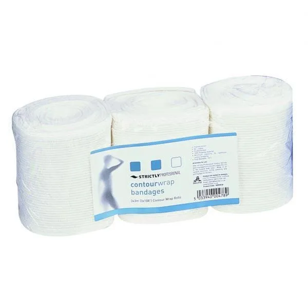 Strictly Professional Body Contour Bandages (3 x 3m)