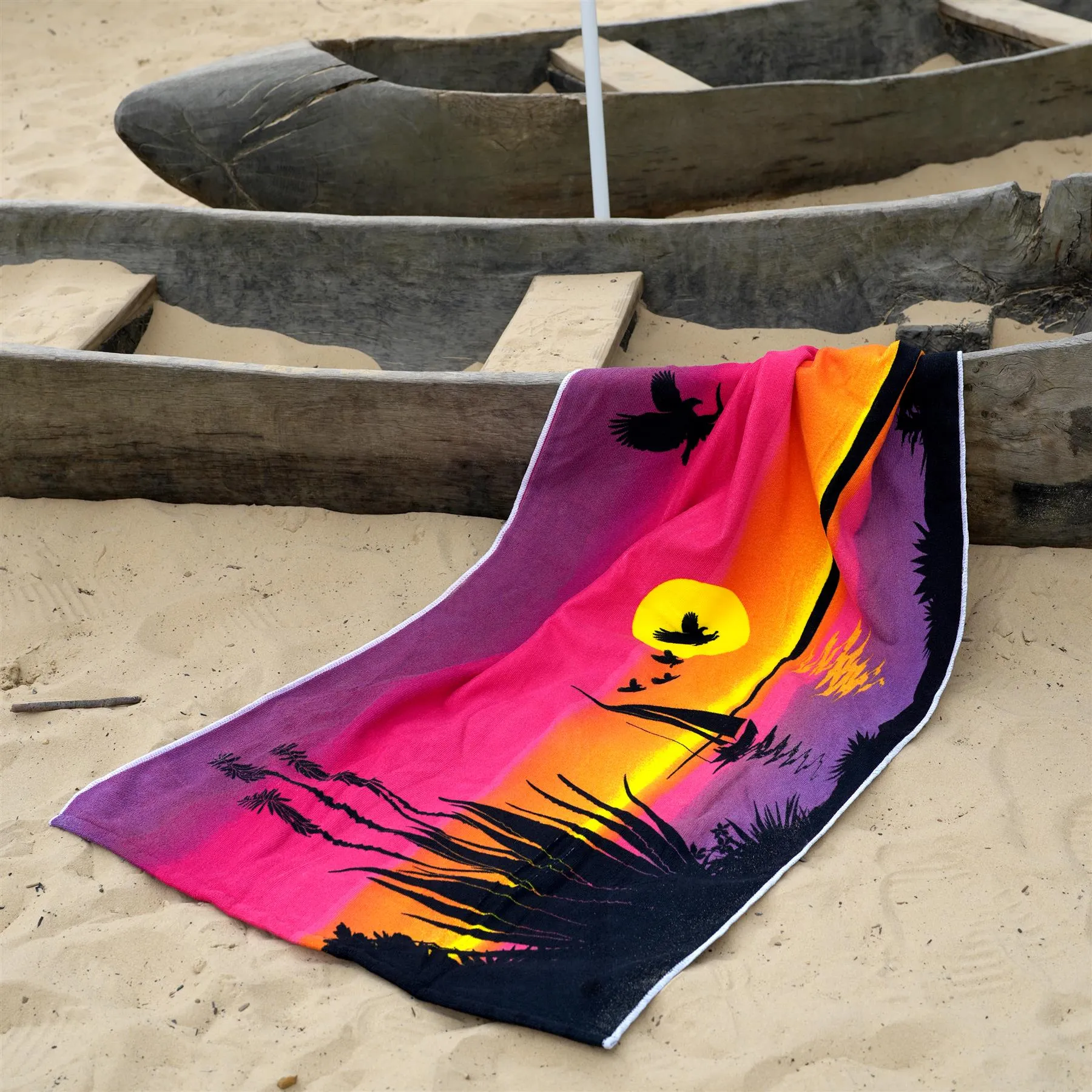 Sunrise Design Large Towel