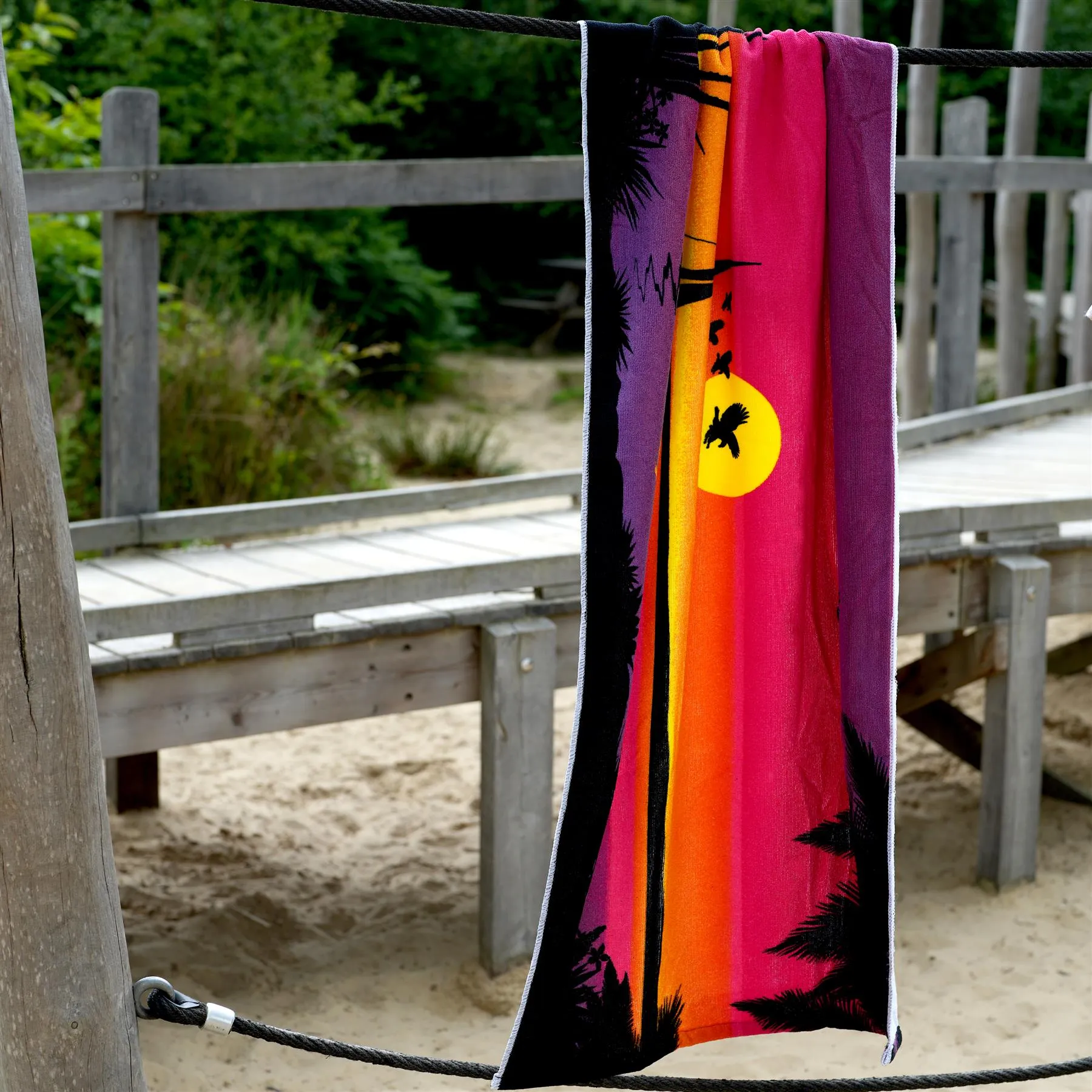 Sunrise Design Large Towel