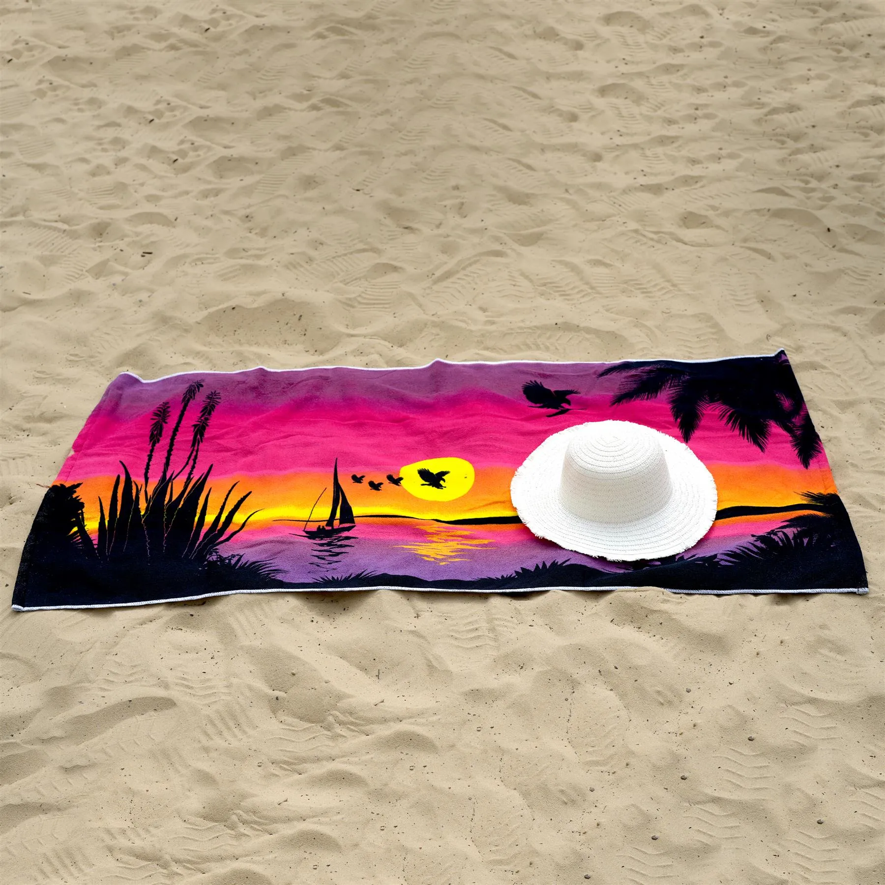 Sunrise Design Large Towel