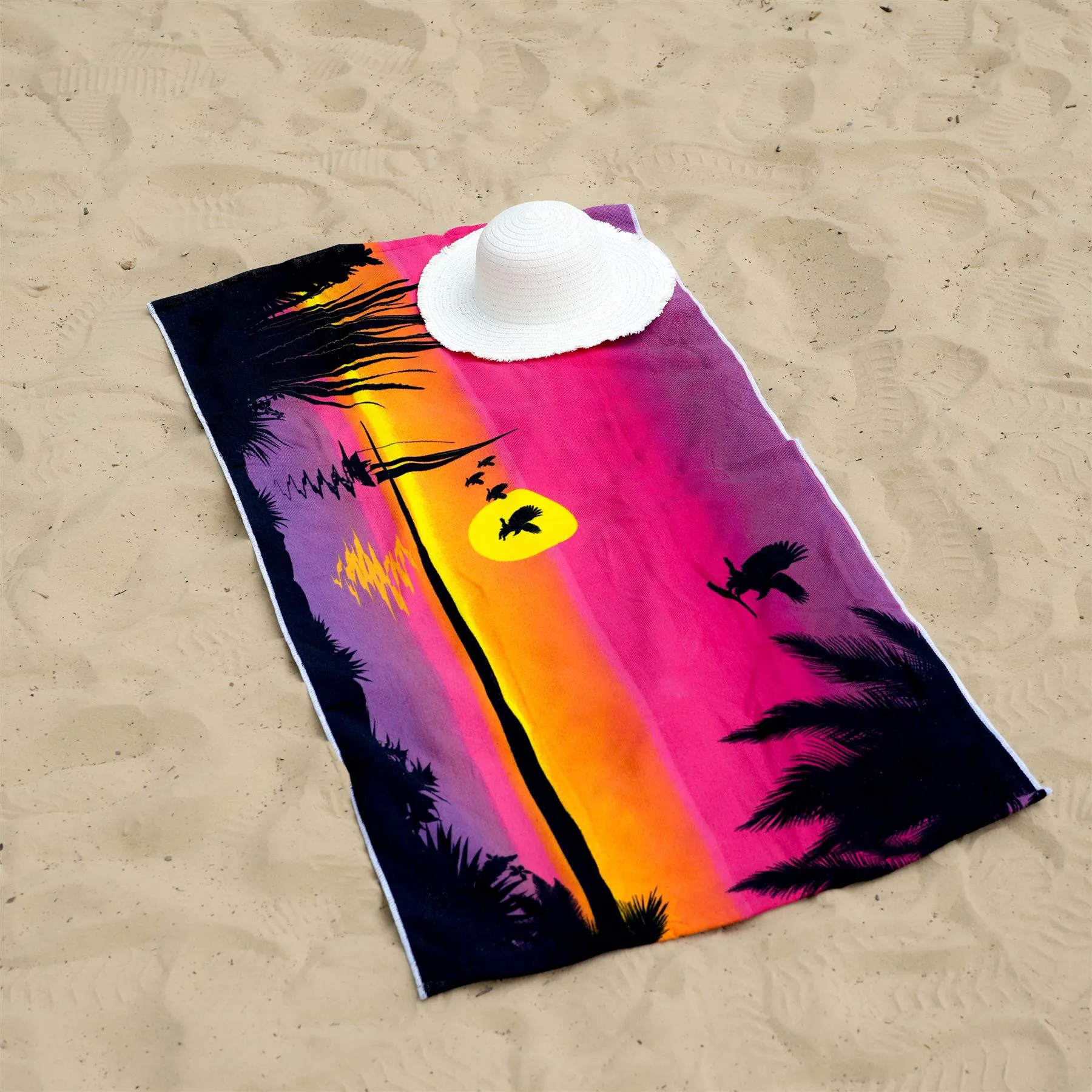 Sunrise Design Large Towel