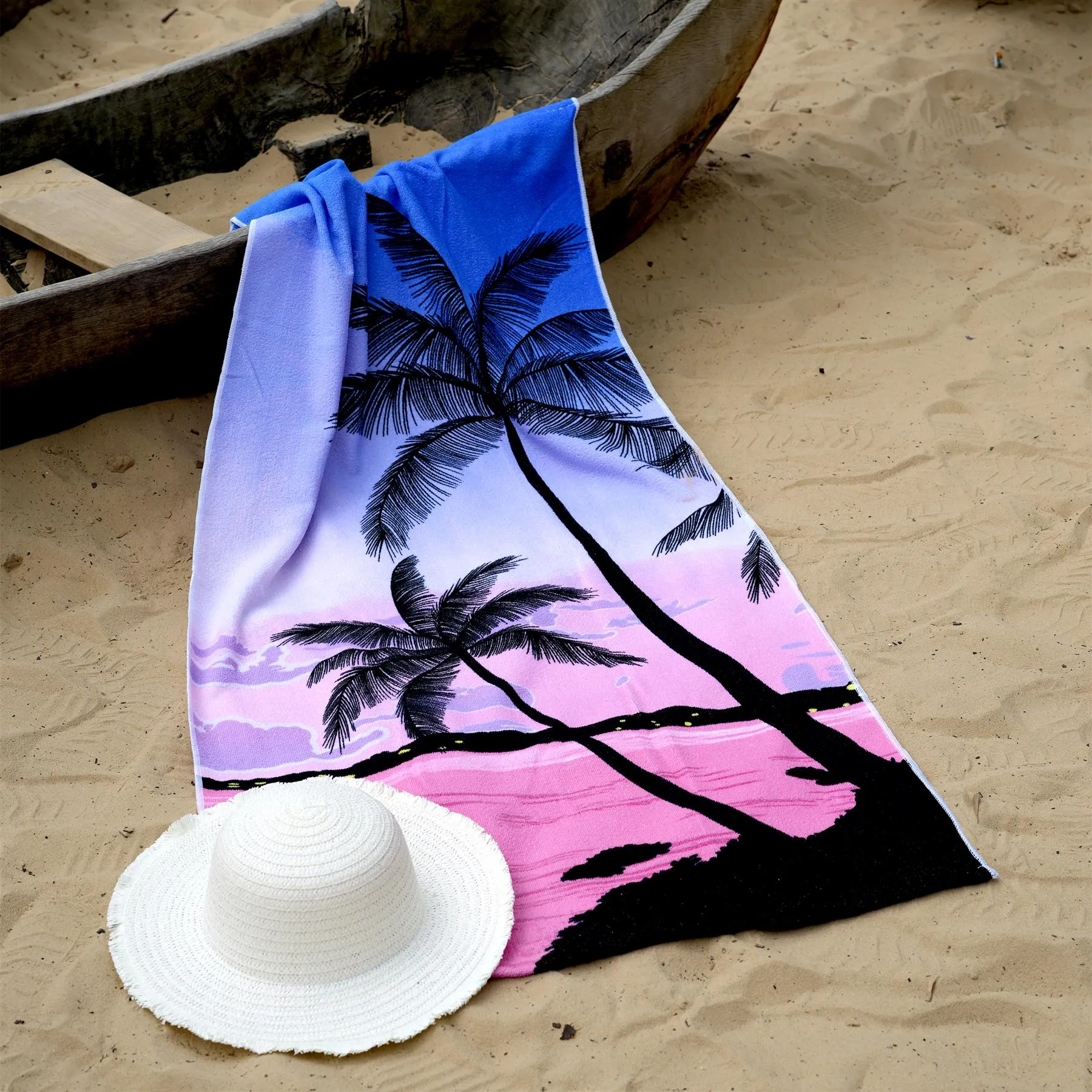 Sunset Design Large Towel