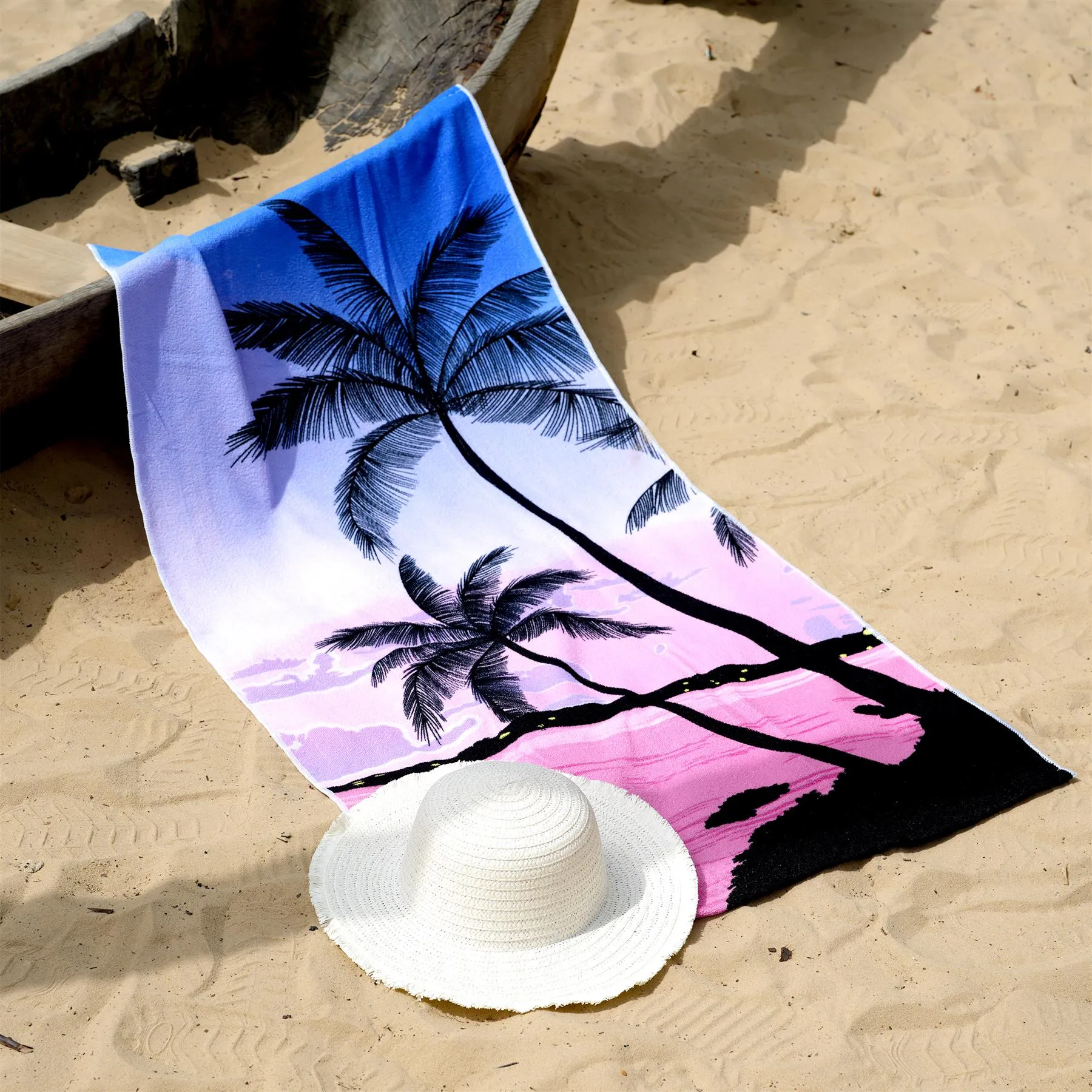 Sunset Design Large Towel