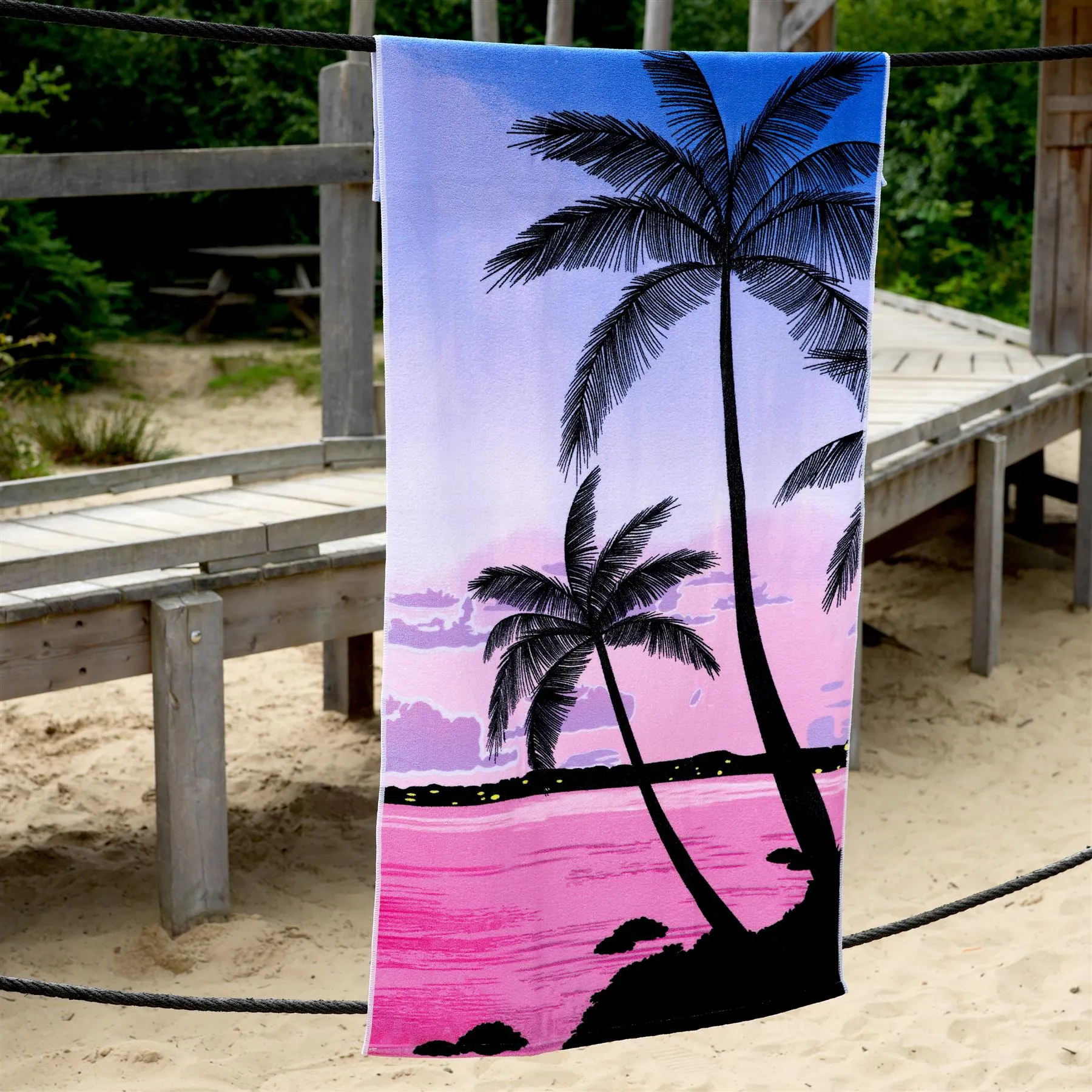 Sunset Design Large Towel