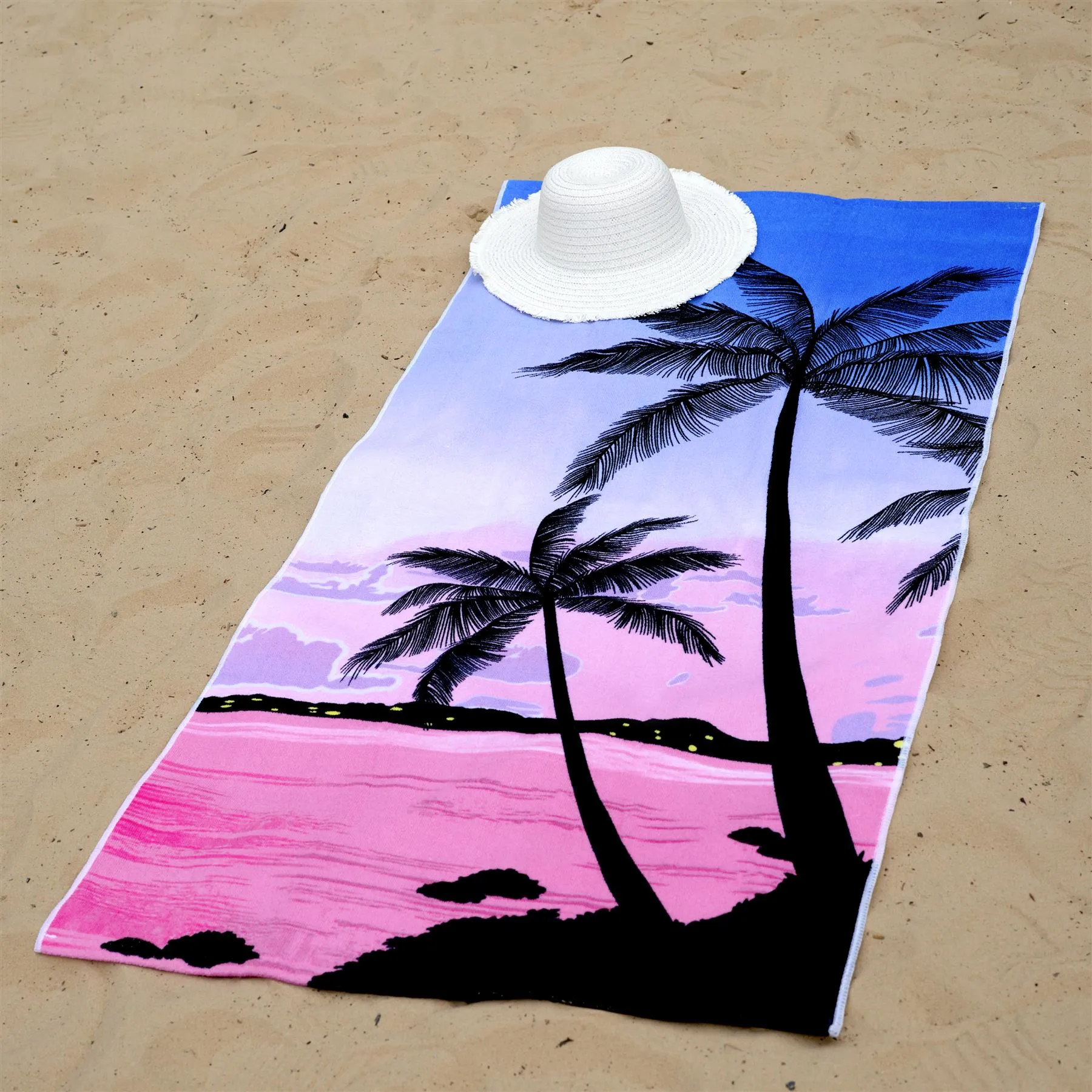 Sunset Design Large Towel