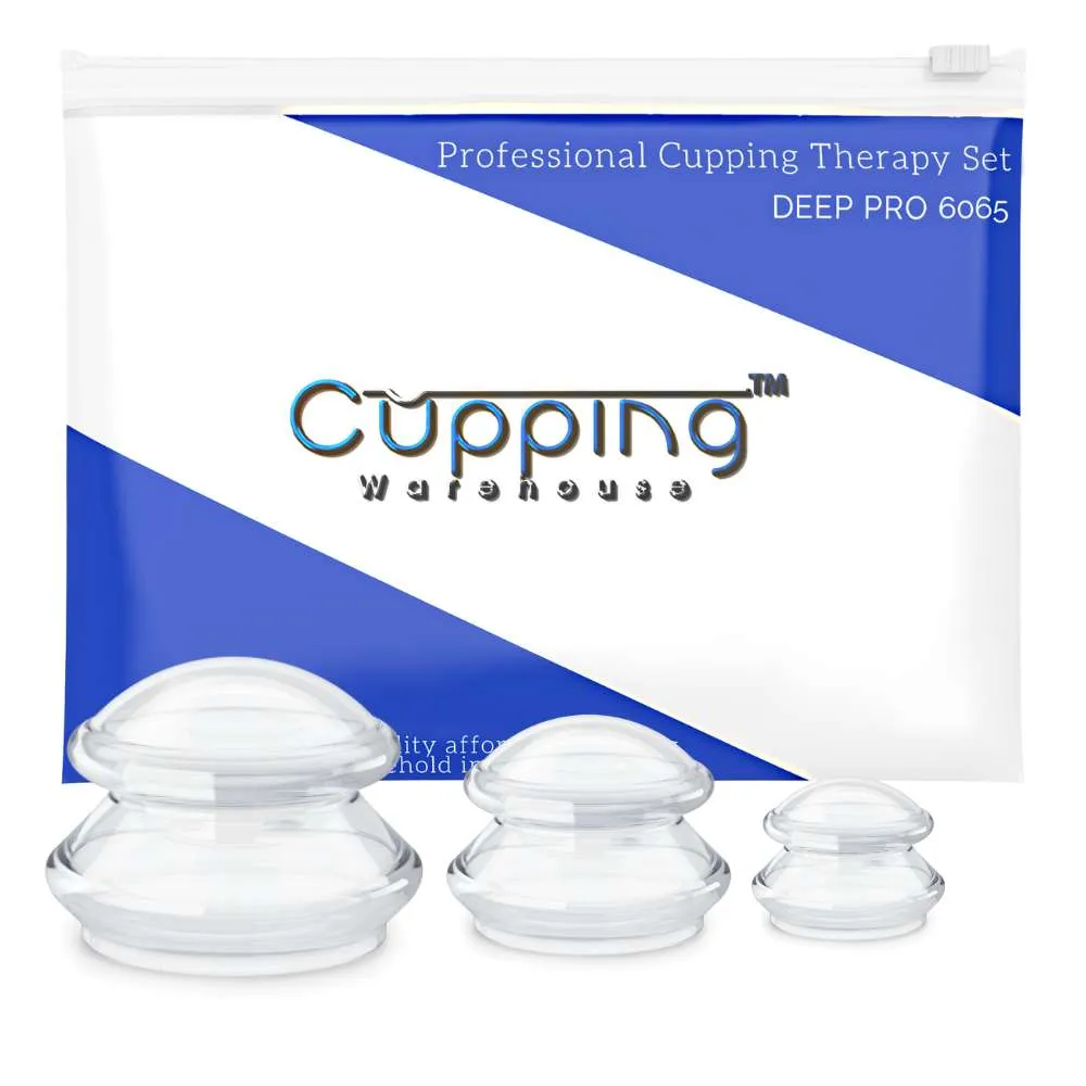 Supreme DEEP PRO 6065 Advanced Harder Silicone Cupping Therapy Sets